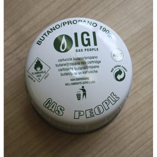 Kartusche Propan Butan Mix 190g (Abbildung ähnlich)